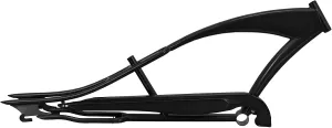 MICARGI 26-inch Stretch Cruiser Steel Frame and Chain Guard for 1/3/7-Speed Coaster/Disc Brake Multi-Color