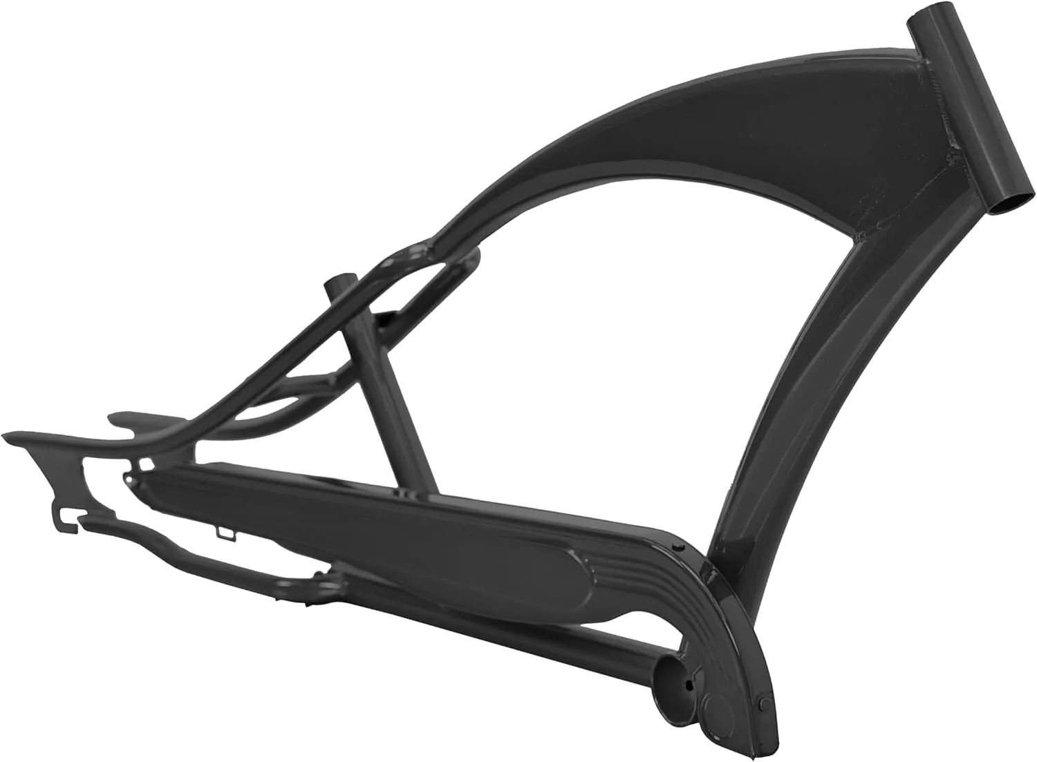 MICARGI 26-inch Stretch Cruiser Steel Frame and Chain Guard for 1/3/7-Speed Coaster/Disc Brake Multi-Color
