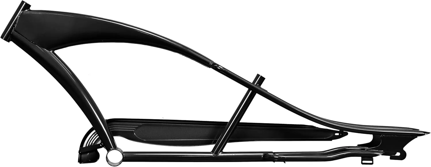 MICARGI 26-inch Stretch Cruiser Steel Frame and Chain Guard for 1/3/7-Speed Coaster/Disc Brake Multi-Color