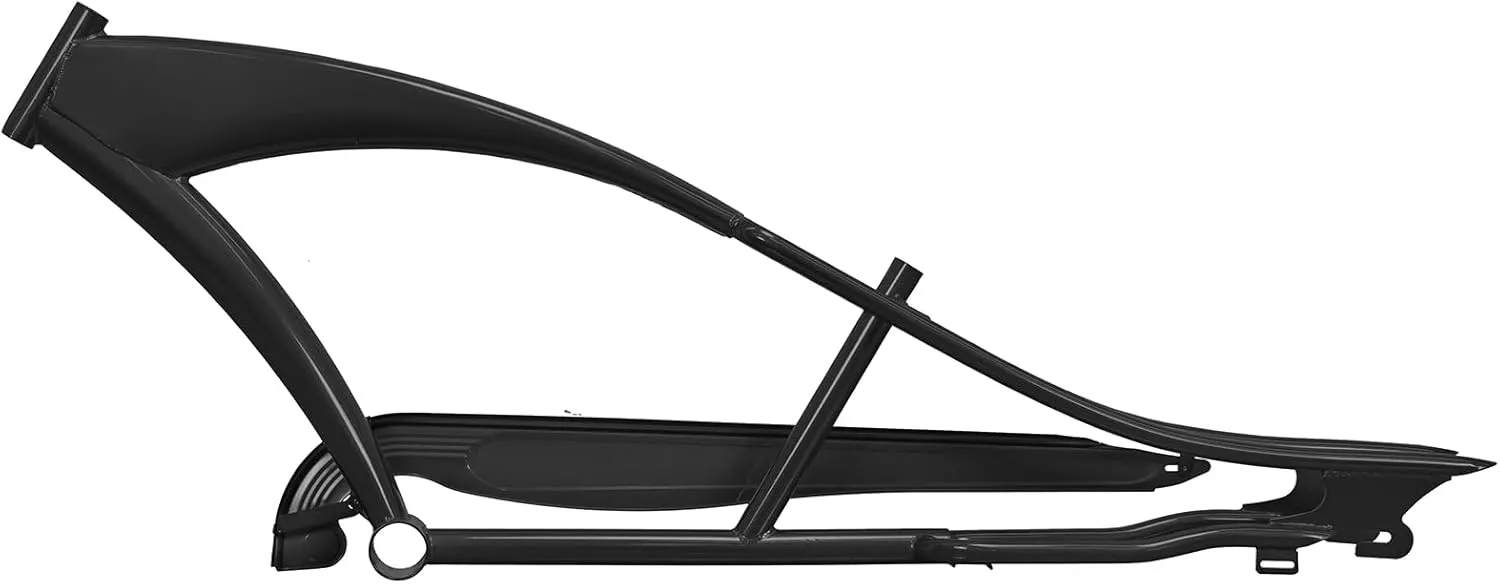 MICARGI 26-inch Stretch Cruiser Steel Frame and Chain Guard for 1/3/7-Speed Coaster/Disc Brake Multi-Color