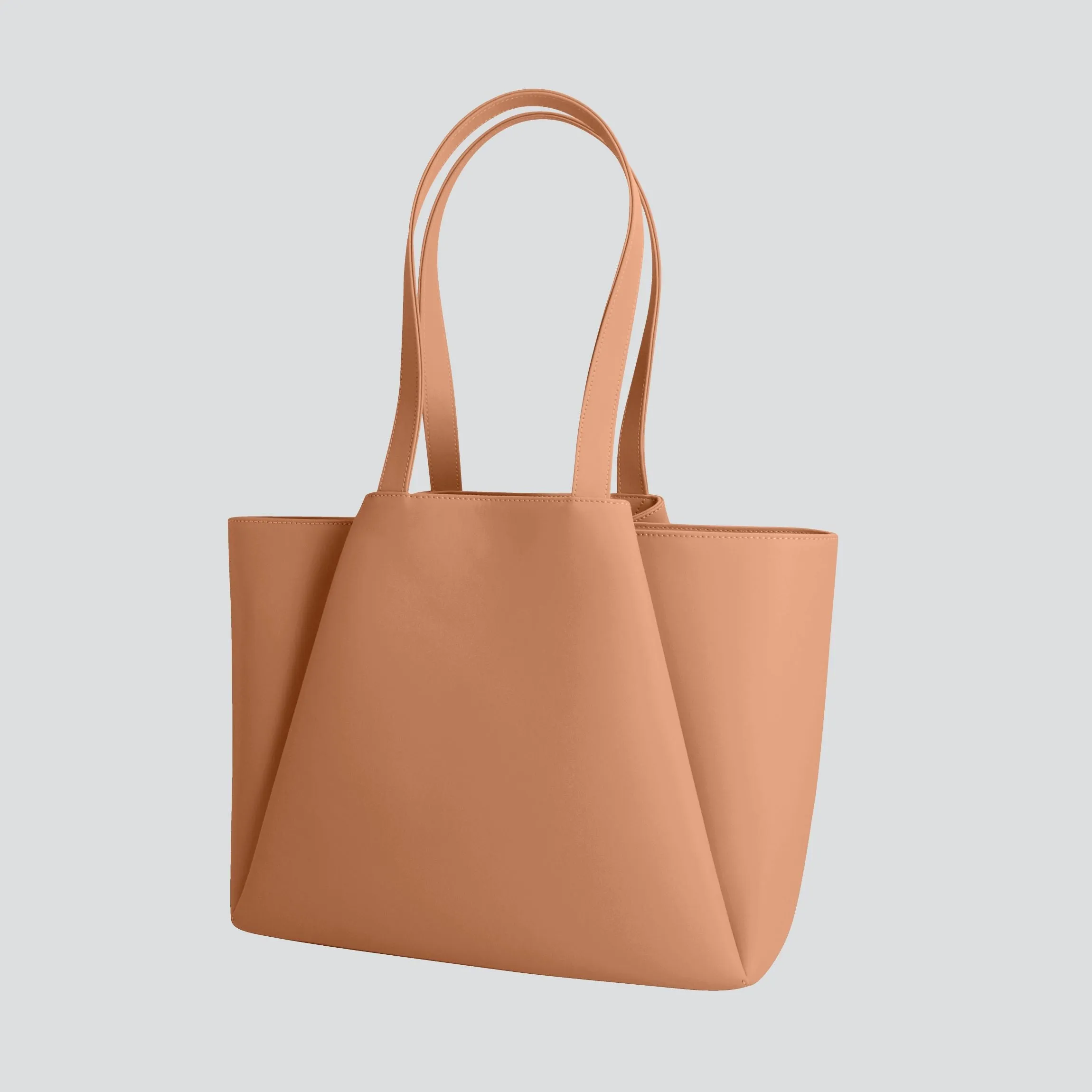 Midi Pyramid - almond brown