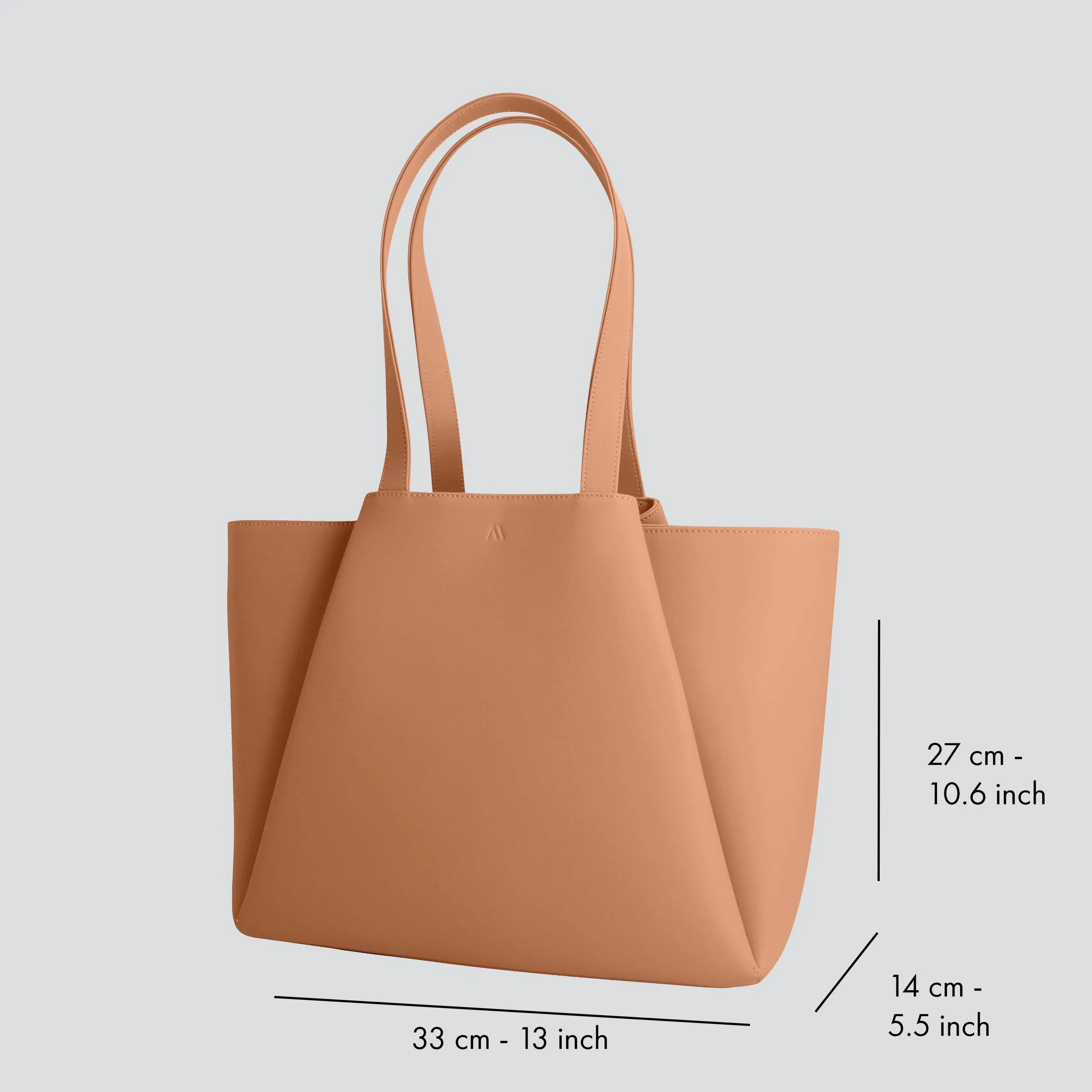 Midi Pyramid - almond brown
