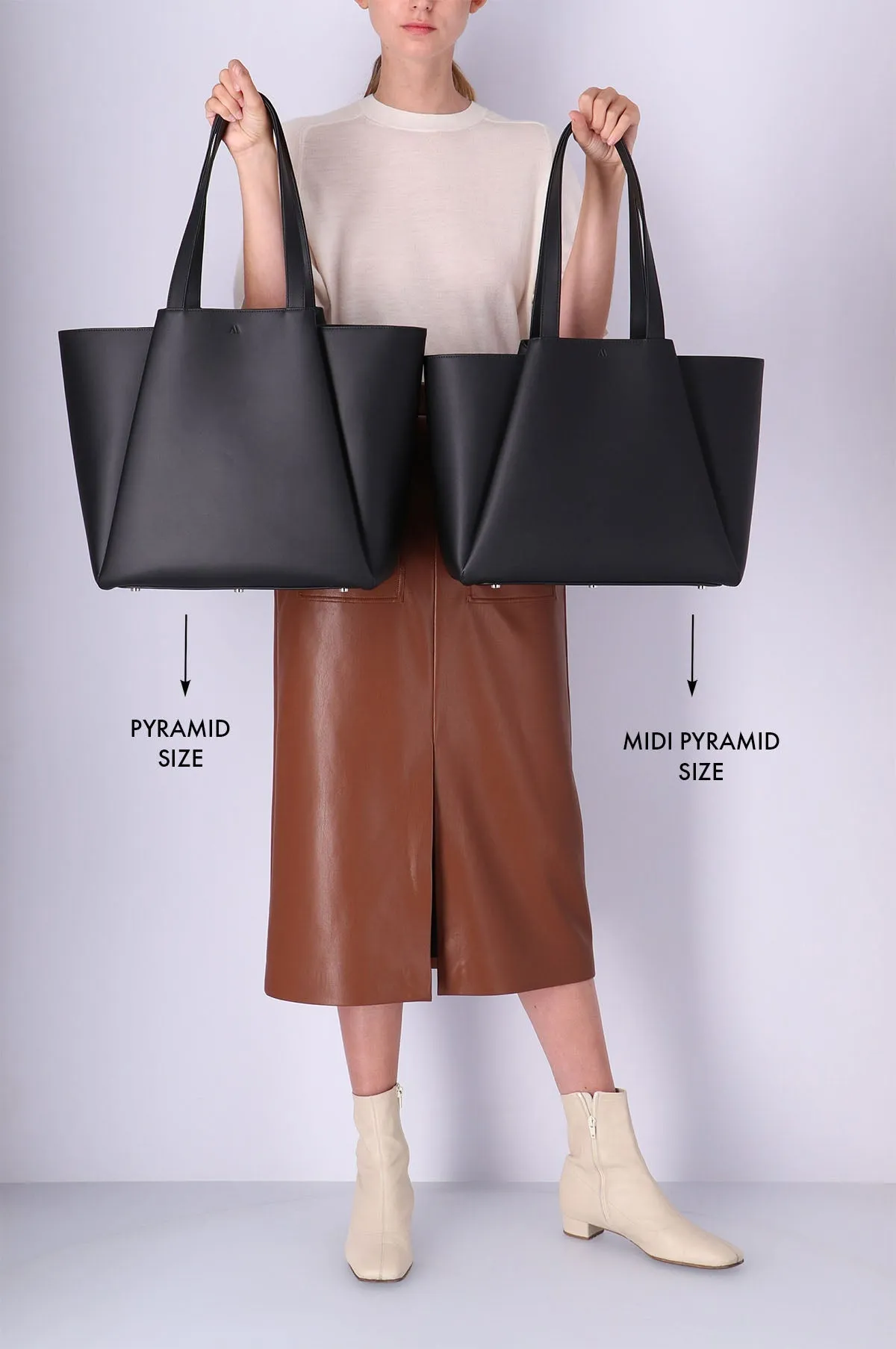 Midi Pyramid - macaron tan