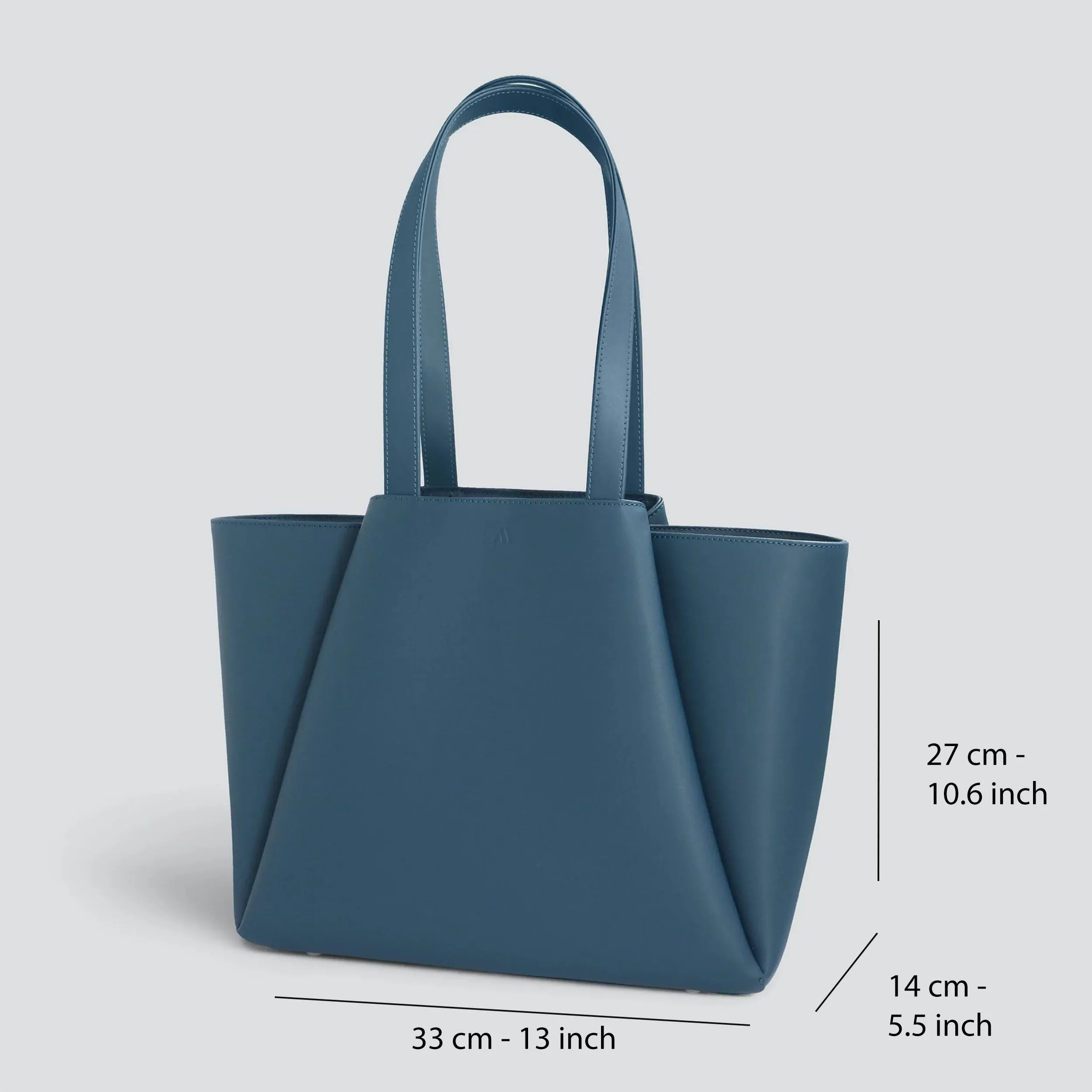 Midi Pyramid - teal blue