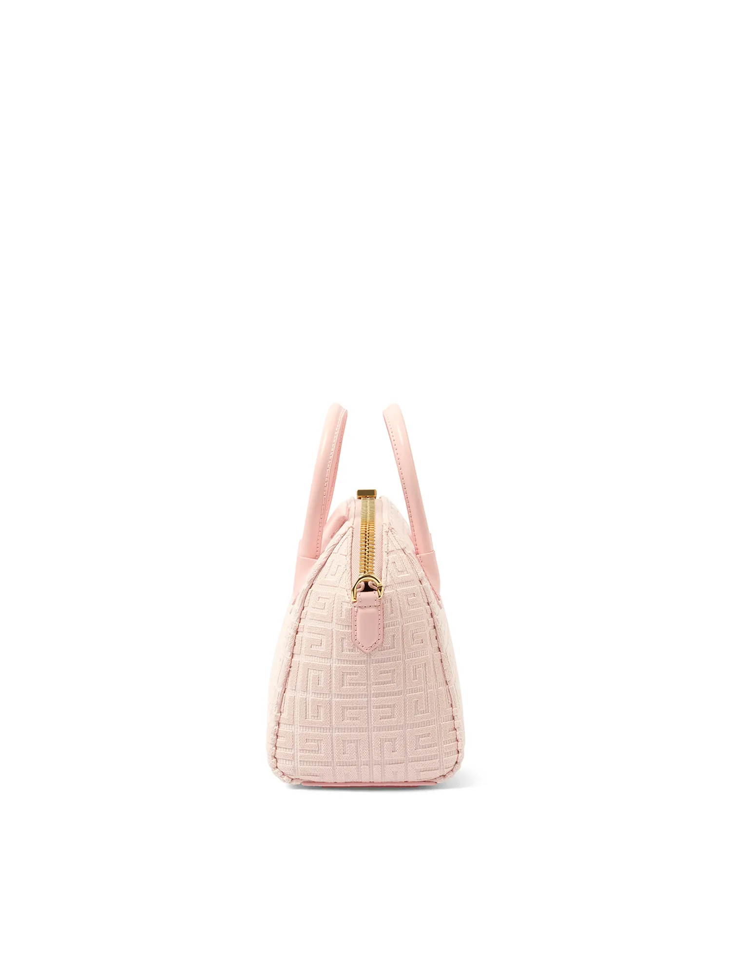Mini Antigona Bag in Monogram Canvas in Tender Pink