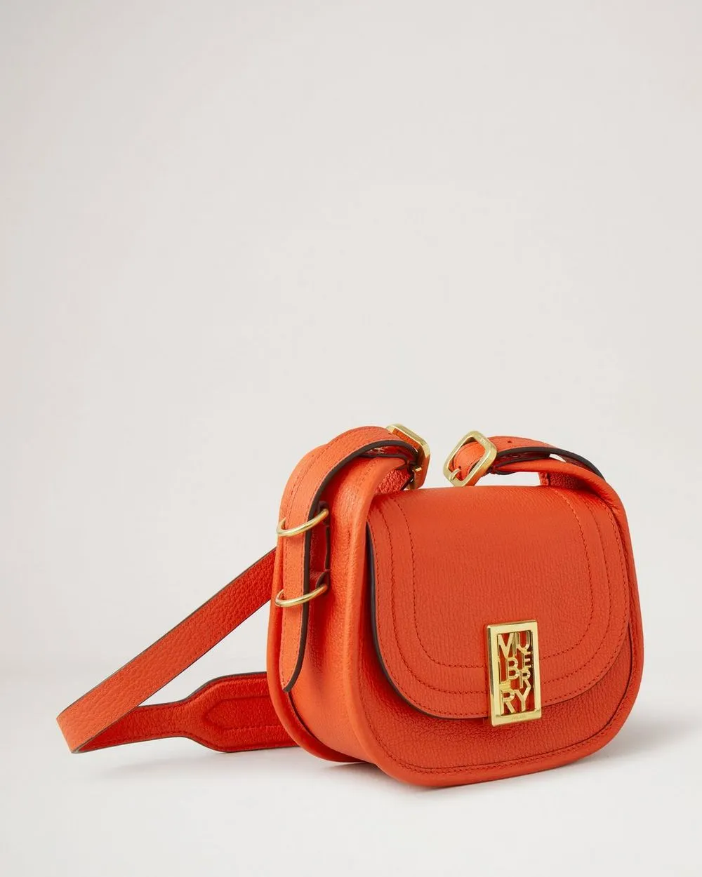 Mini Sadie Satchel  Goat Printed Leather - Mulberry