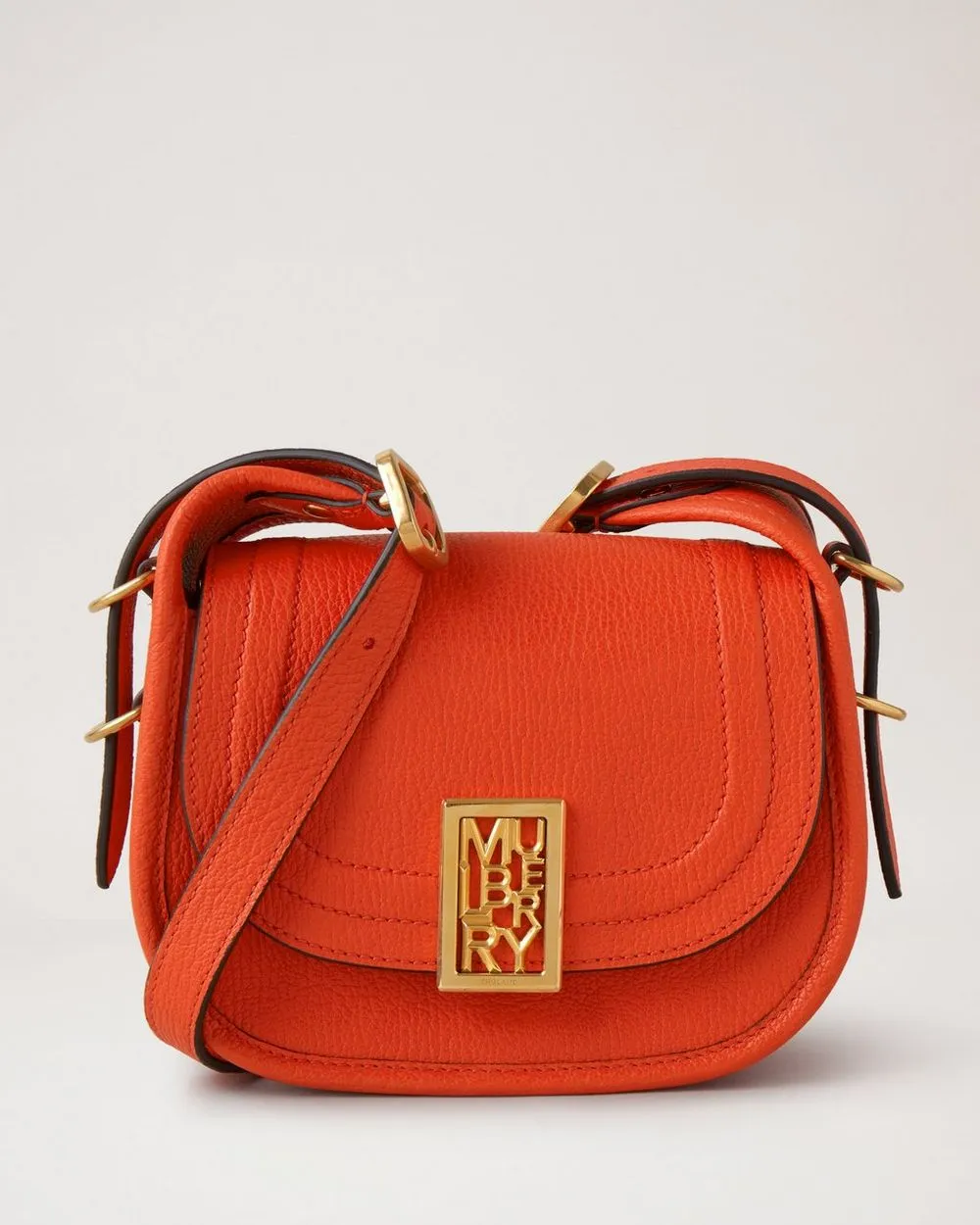 Mini Sadie Satchel  Goat Printed Leather - Mulberry