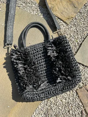 Mini Straw Beachy Crossbody