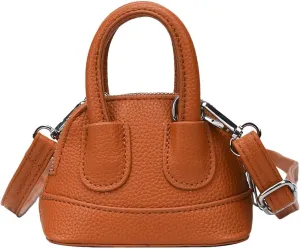 Mini Top Handle Bag Small Purse Cute Crossbody Bags For Women Micro Tote Purse Tiny Shoulder Handbag Faux Leather