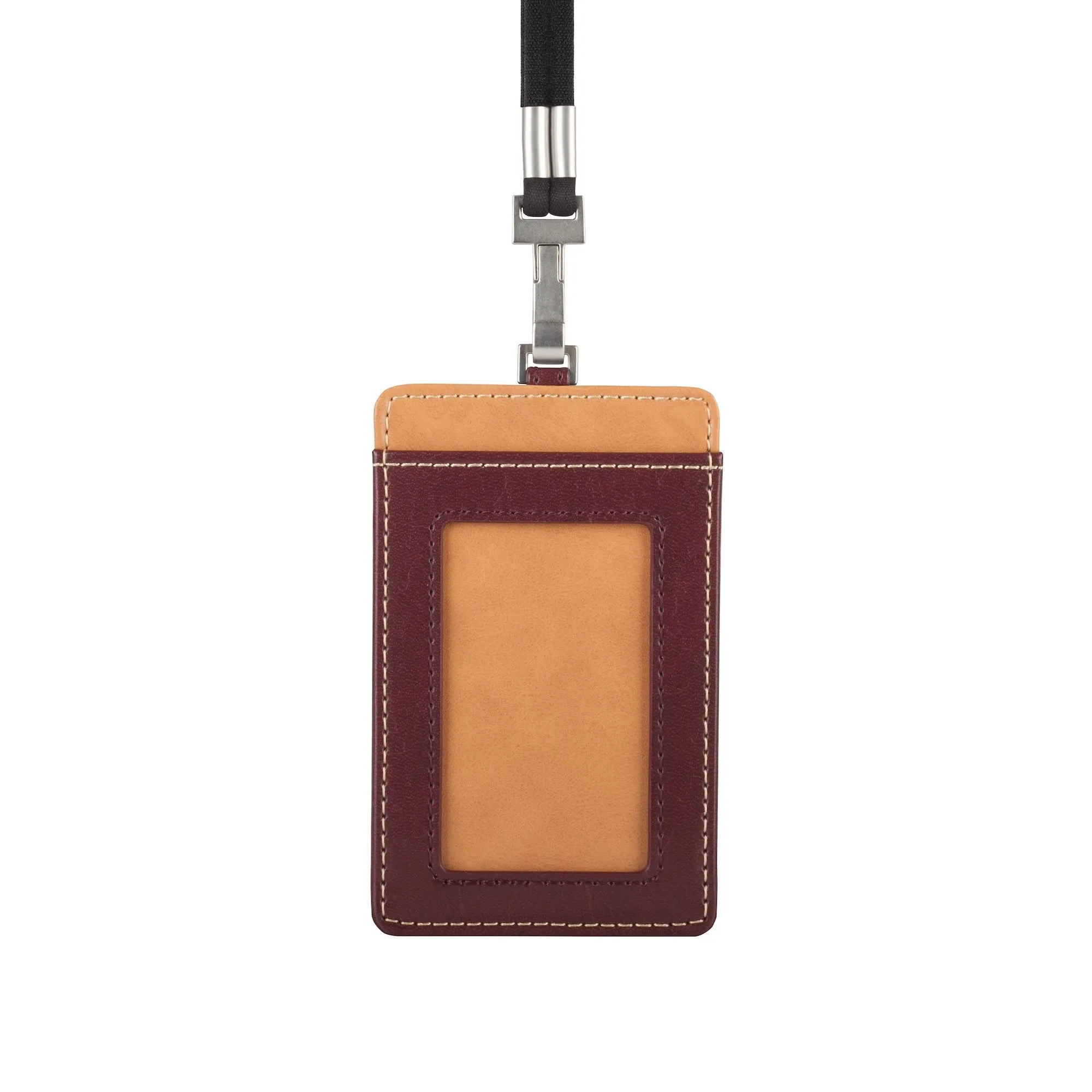 Moshi Badge Holder Vegan Leather Travel Accessory