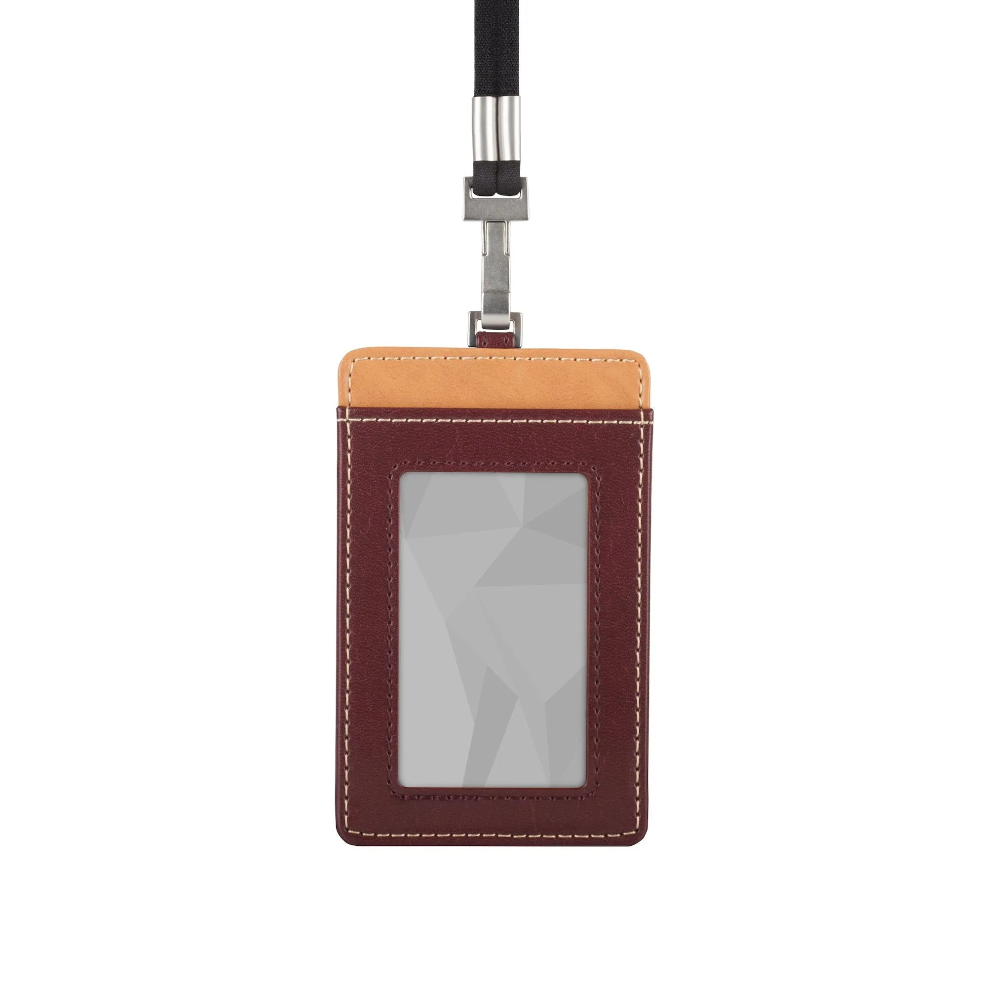Moshi Badge Holder Vegan Leather Travel Accessory