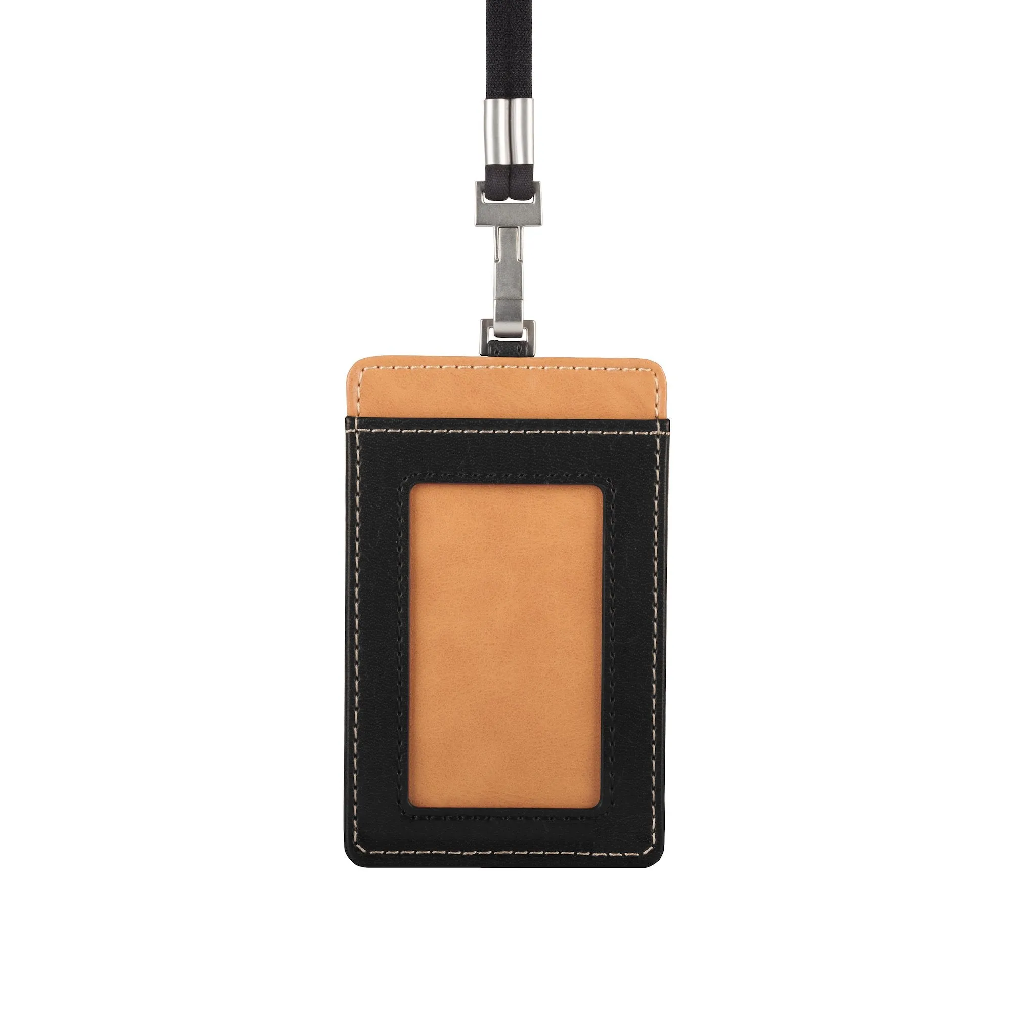 Moshi Badge Holder Vegan Leather Travel Accessory