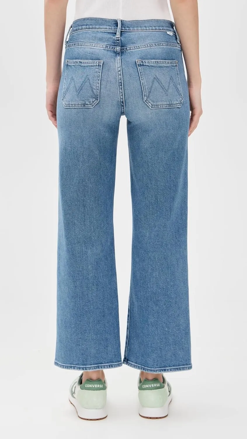 MOTHER Women's Patch Pocket Mid Rise Maven Ankle Jeans
