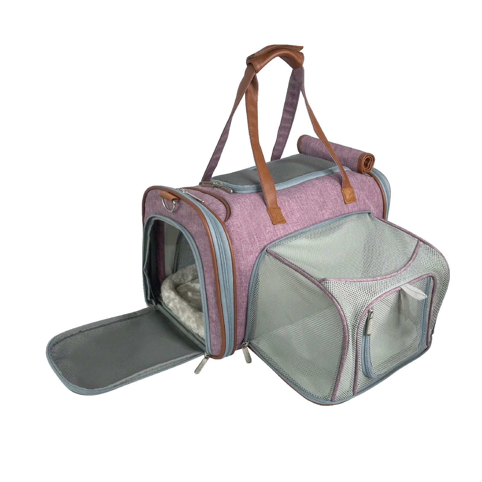 Mr. Peanut's Gold Series Standard Size Airline Compliant Expandable Pet Carrier