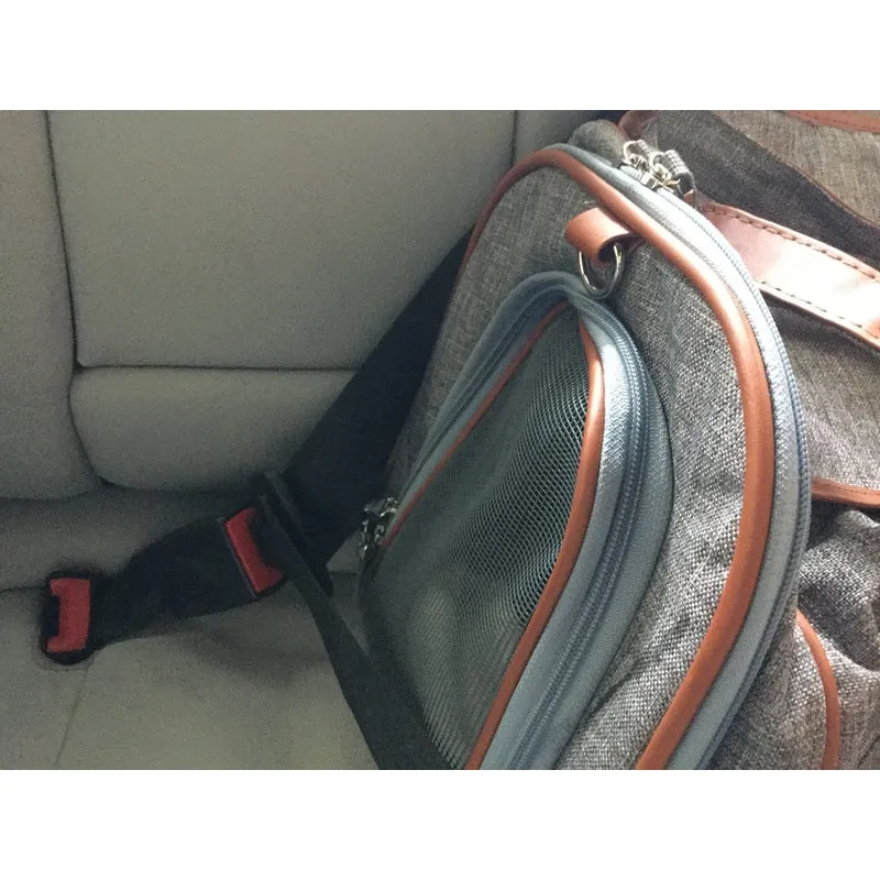 Mr. Peanut's Gold Series Standard Size Airline Compliant Expandable Pet Carrier