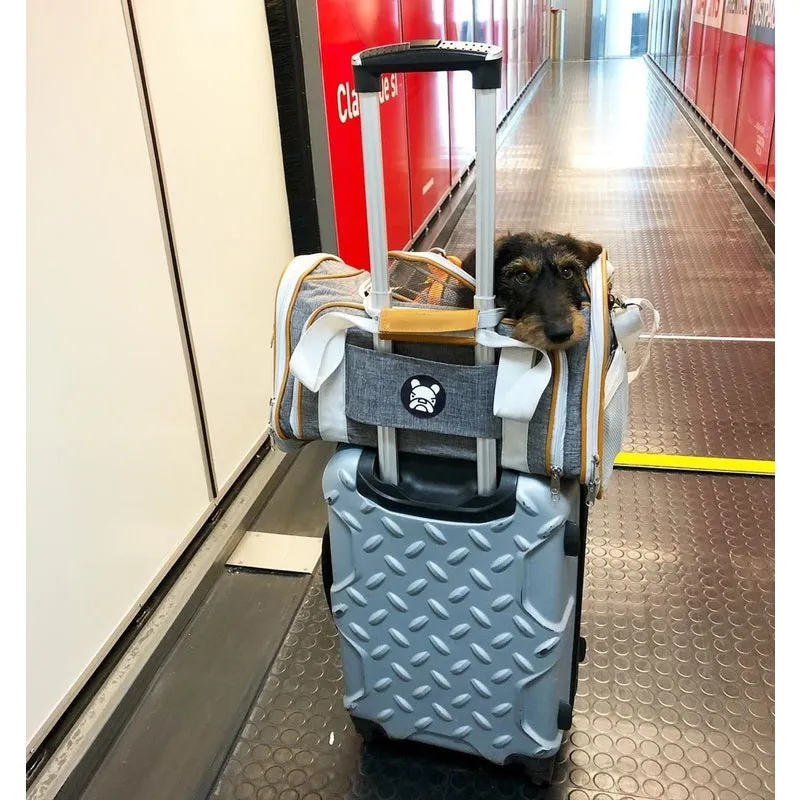 Mr. Peanut's Gold Series Standard Size Airline Compliant Expandable Pet Carrier