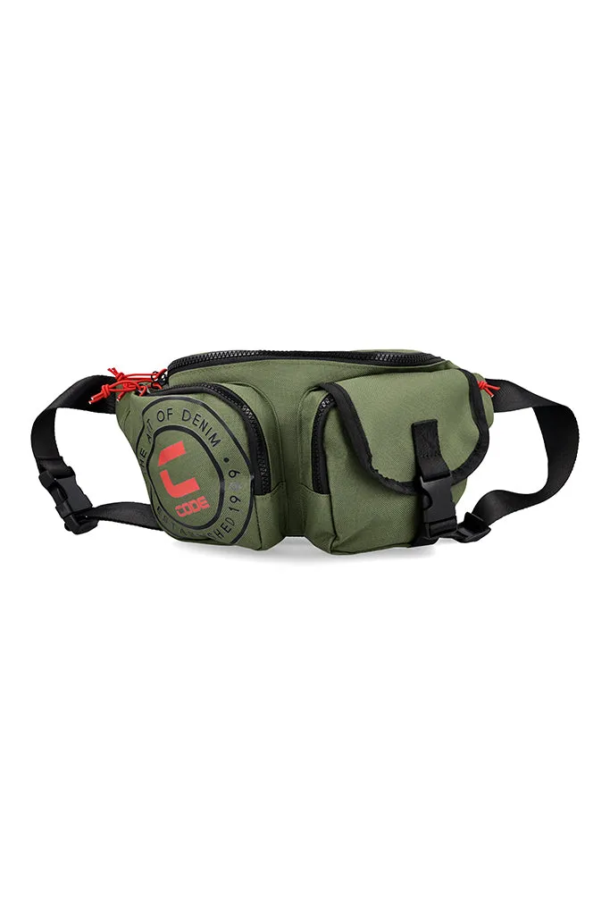 Multi Pocket Moonbag _ 147528 _ Fatigue