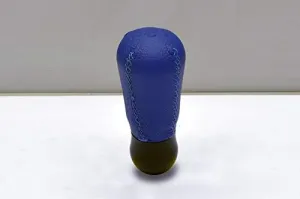 Nardi Gear Shift Knob - Drop - Blue Leather - Part # 3182.03.0000