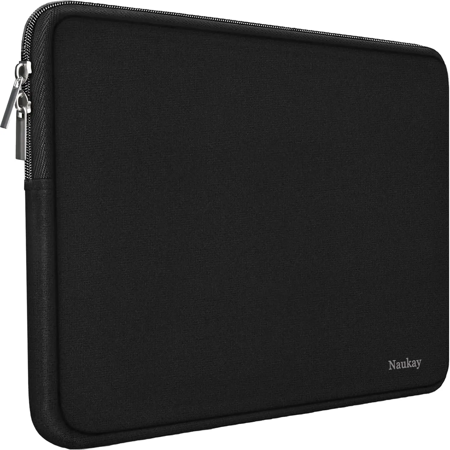 Naukay 15 Inch Neoprene Laptop Sleeve/Case, Shockproof, Water Resistant, Minimalist, Compatible with 15.4 inch Laptops, Personal Protection and Carrying, Envelope Form Factor