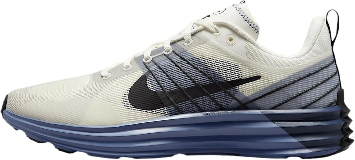 Nike Lunar Roam Men's Shoes (DV2440-103, Sail/Diffused Blue/College Navy/Black)