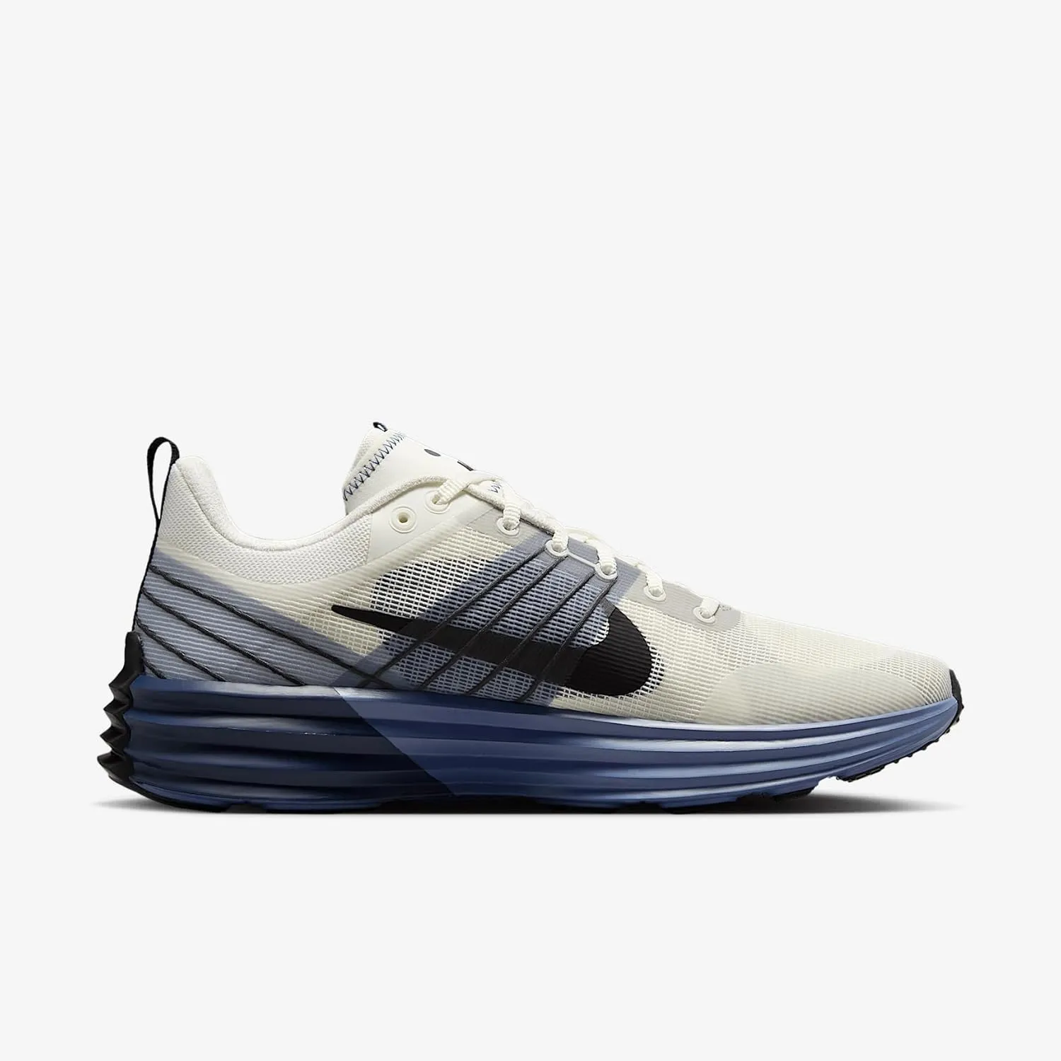Nike Lunar Roam Men's Shoes (DV2440-103, Sail/Diffused Blue/College Navy/Black)
