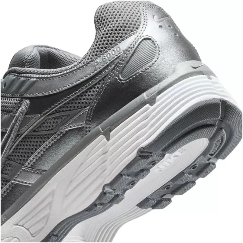 Nike P-6000 Men's Shoes (CD6404-023, Metallic Cool Grey/White/Wolf Grey/Cool Grey)