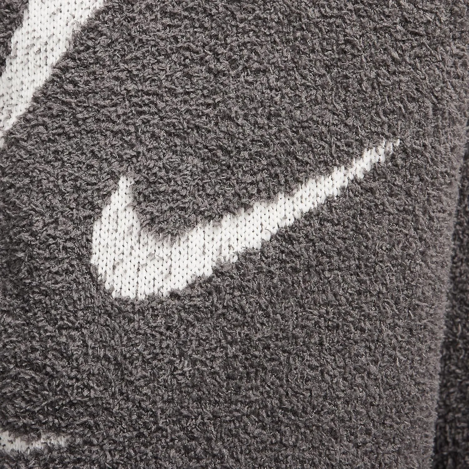 Nike Sportswear Phoenix Cozy Bouclé Women's High-Waisted Wide-Leg Knit Pants (FD4288-254, Medium Ash/Light Orewood Brown)