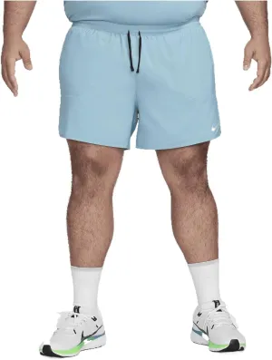 Nike Stride Men's Dri-FIT 5" 2-in-1 Running Shorts (Denim Turquoise/Denim Turquoise/Black, FN2992-464) Size XX-Large