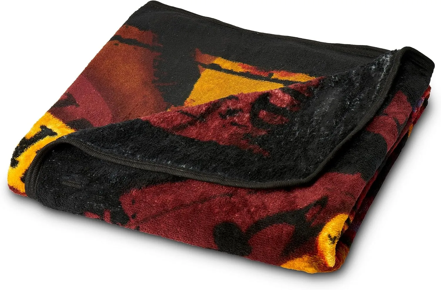 Northwest Harry Potter Micro Raschel Throw Blanket, Lightweight Breathable for Couch, Sofa, Cozy for All Seasons 46" x 60", Battle Flag