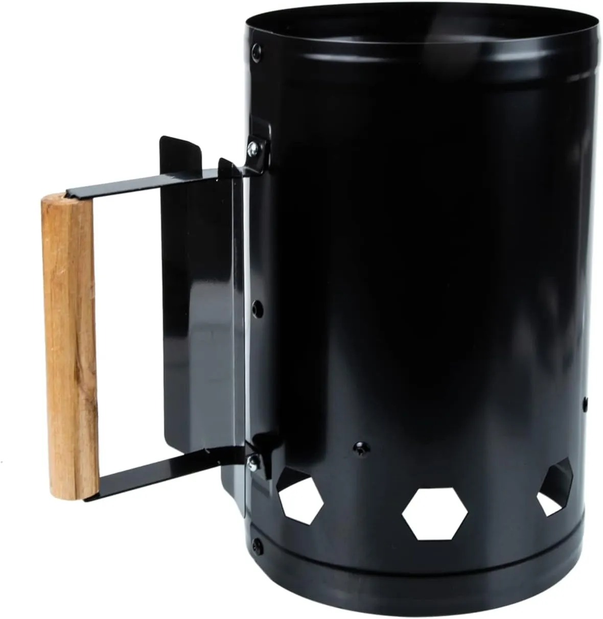 Outdoor Chimney Starter Quick Ignition Tool for BBQ Camping Picnics Design with Heat Resistant Handle Efficient Fire Starter for Grills