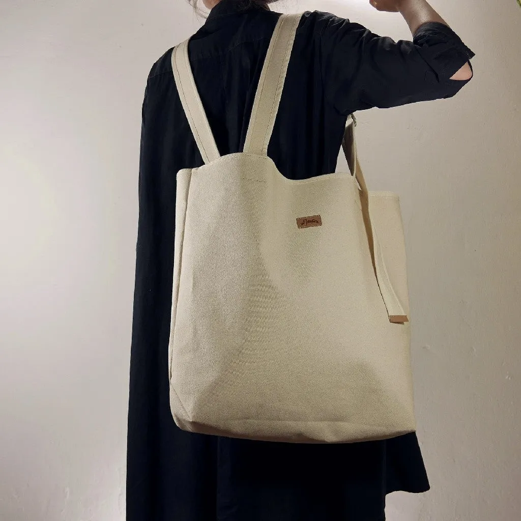 Oversized baker's tote