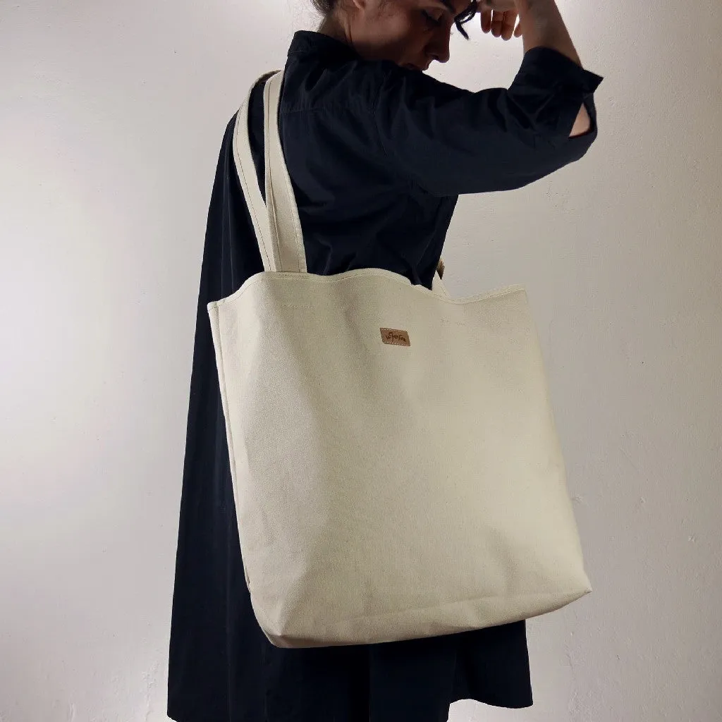 Oversized baker's tote