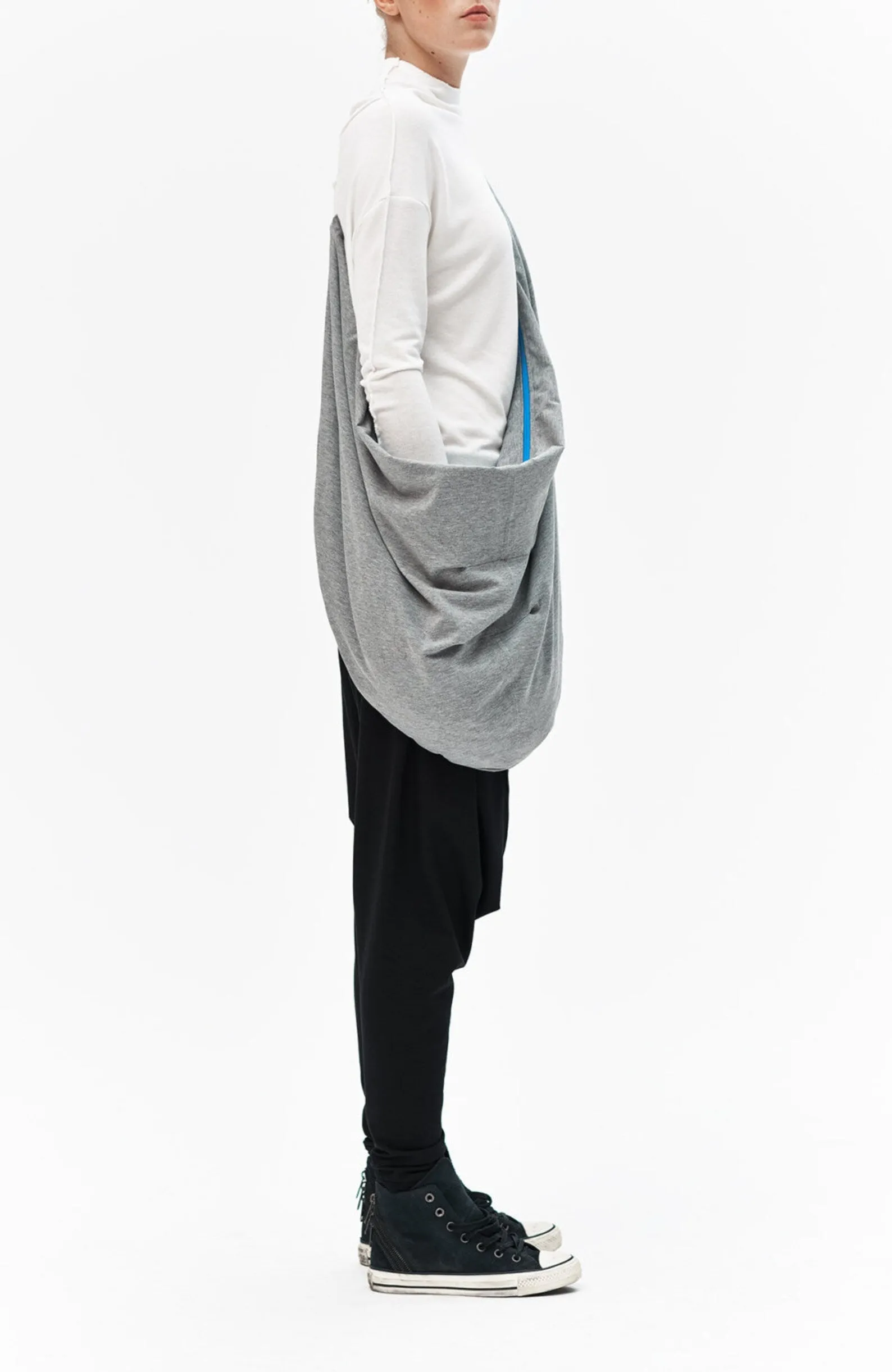 OVERSIZED CROSSBODY COTTON BAG