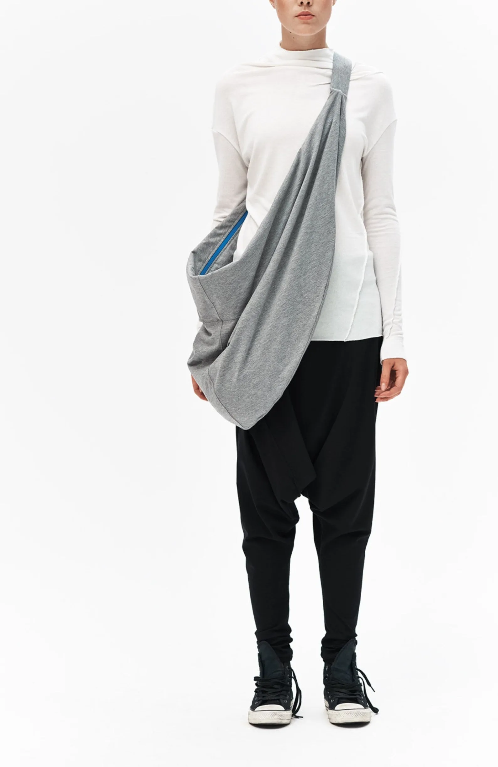 OVERSIZED CROSSBODY COTTON BAG