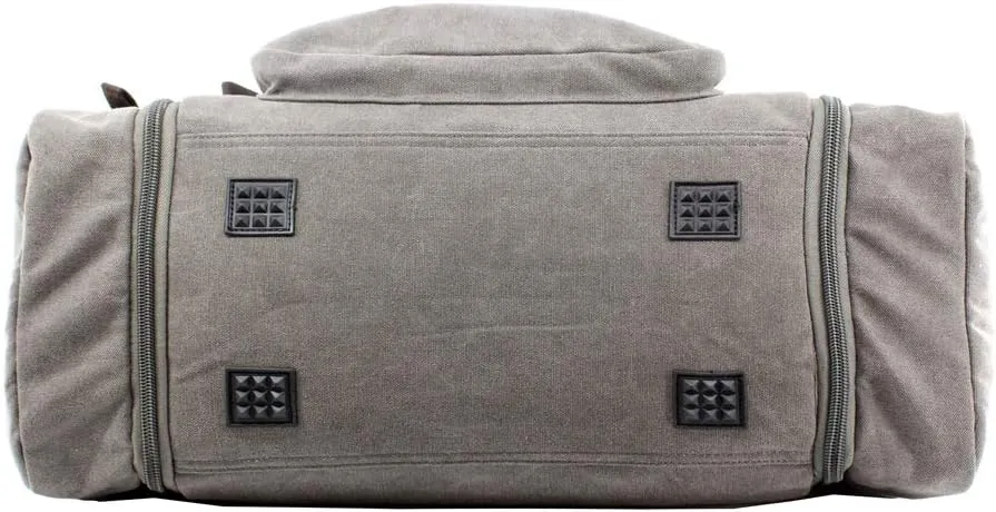 Oversized Handbag Canvas Travel Tote Luggage Weekender Duffel Bag,170804-06