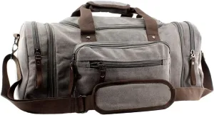 Oversized Handbag Canvas Travel Tote Luggage Weekender Duffel Bag,170804-06