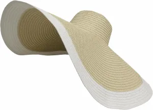 Oversized Sun Straw Hat for Women, UPF 50  Floppy Wide Brim Summer Hat, Foldable Packable Roll up Beach Cap