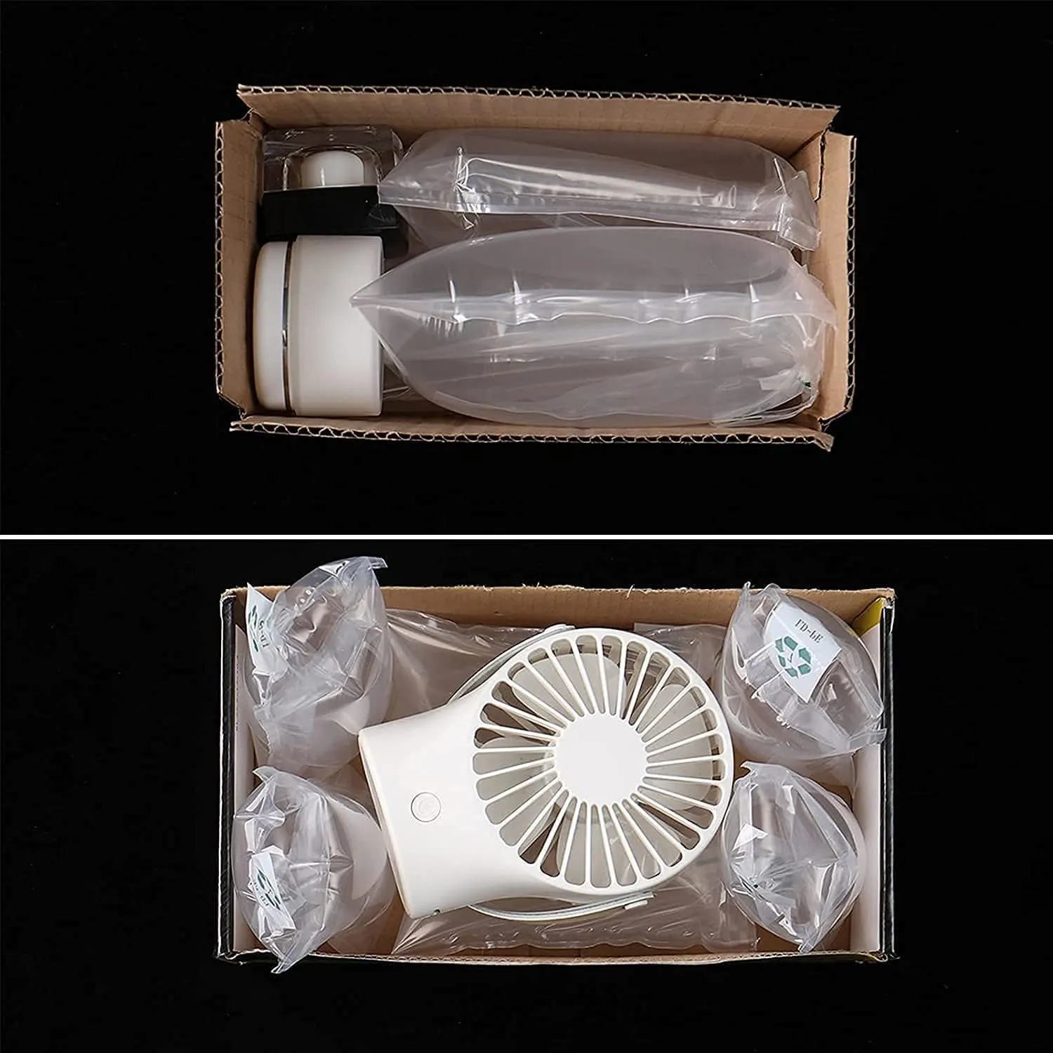 Packaging Air Bags,Clear Plastic Inflatable Air Packaging Protector Bag with Foot Pump,Air Cushion Blocking Packaging Bag,4x6 Inches,200 Pieces,4x6 Inches