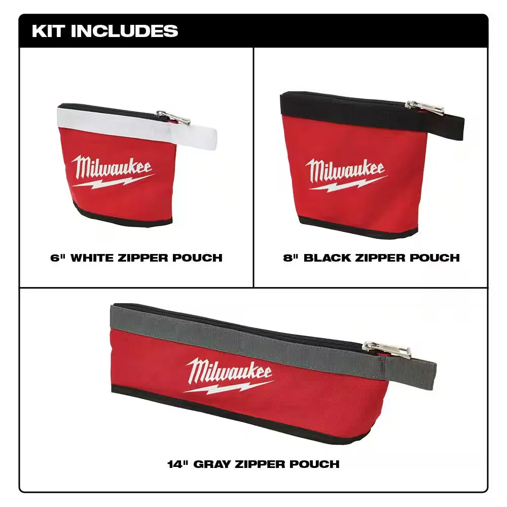 PACKOUT Tool Backpack   3-Pack Multi-Size Tool Bags