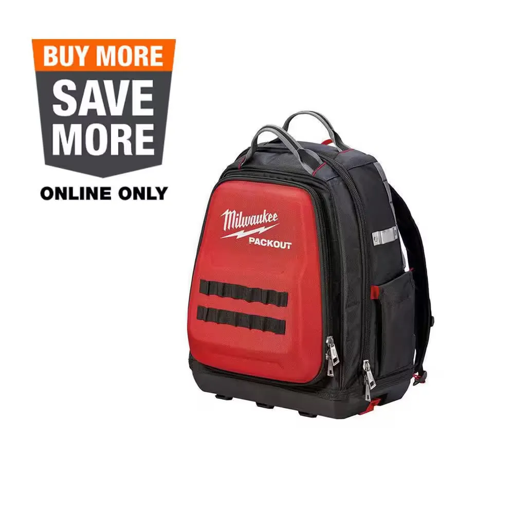 PACKOUT Tool Backpack   3-Pack Multi-Size Tool Bags