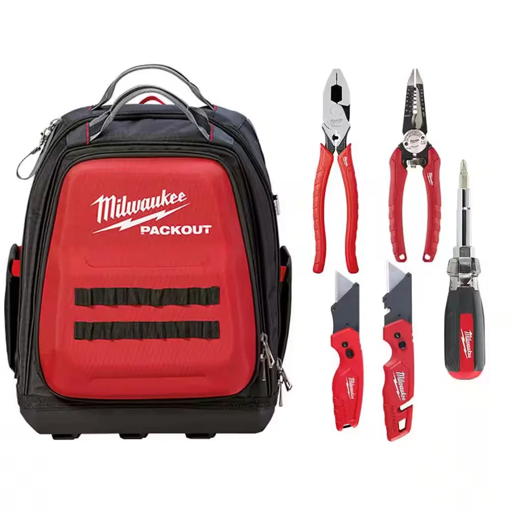 PACKOUT Tool Backpack   3-Pack Multi-Size Tool Bags