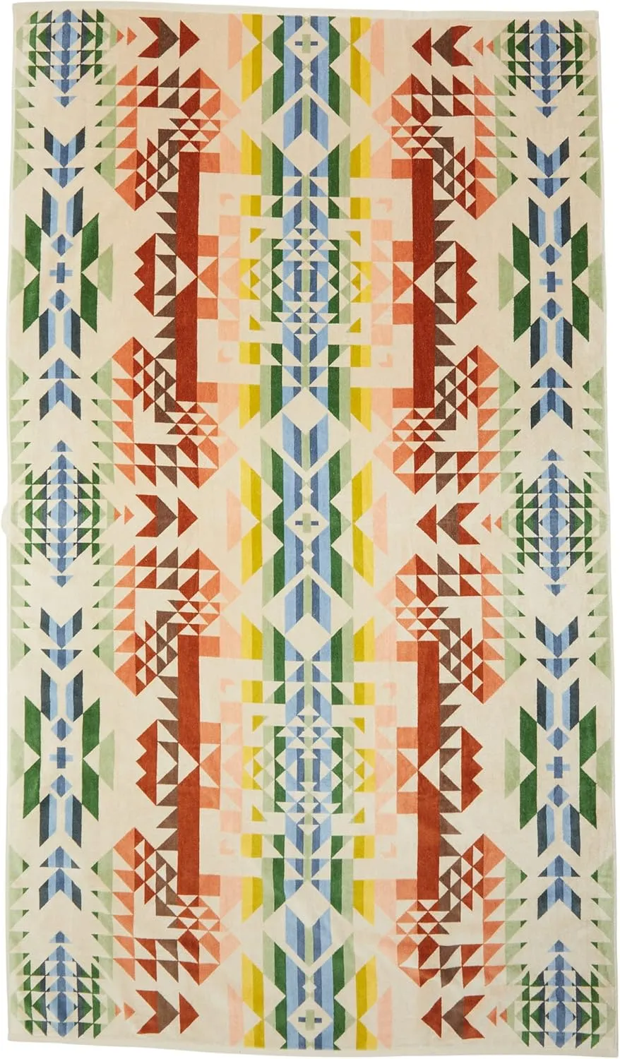 PENDLETON Oversized Jacquard Towel Opal Springs One Size
