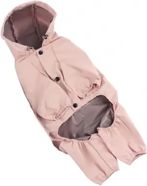 Pet Dog Raincoat Weatherproof Reflective and Breathable Hood for Dogs