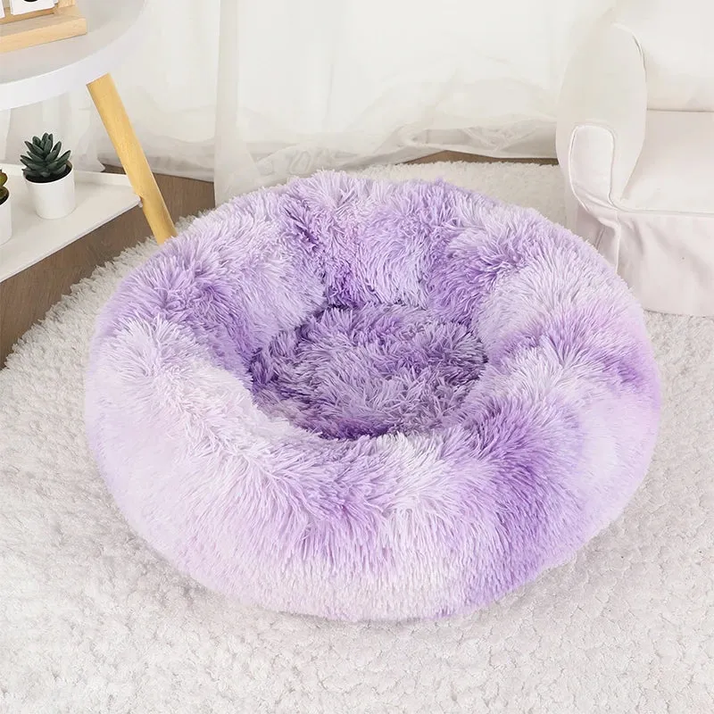 Pet Donut Beds: Plush, Washable, and Perfectly Sized for Dogs and Cats of All Sizes