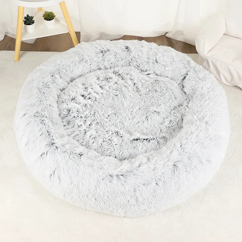 Pet Donut Beds: Plush, Washable, and Perfectly Sized for Dogs and Cats of All Sizes