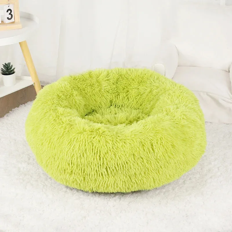 Pet Donut Beds: Plush, Washable, and Perfectly Sized for Dogs and Cats of All Sizes