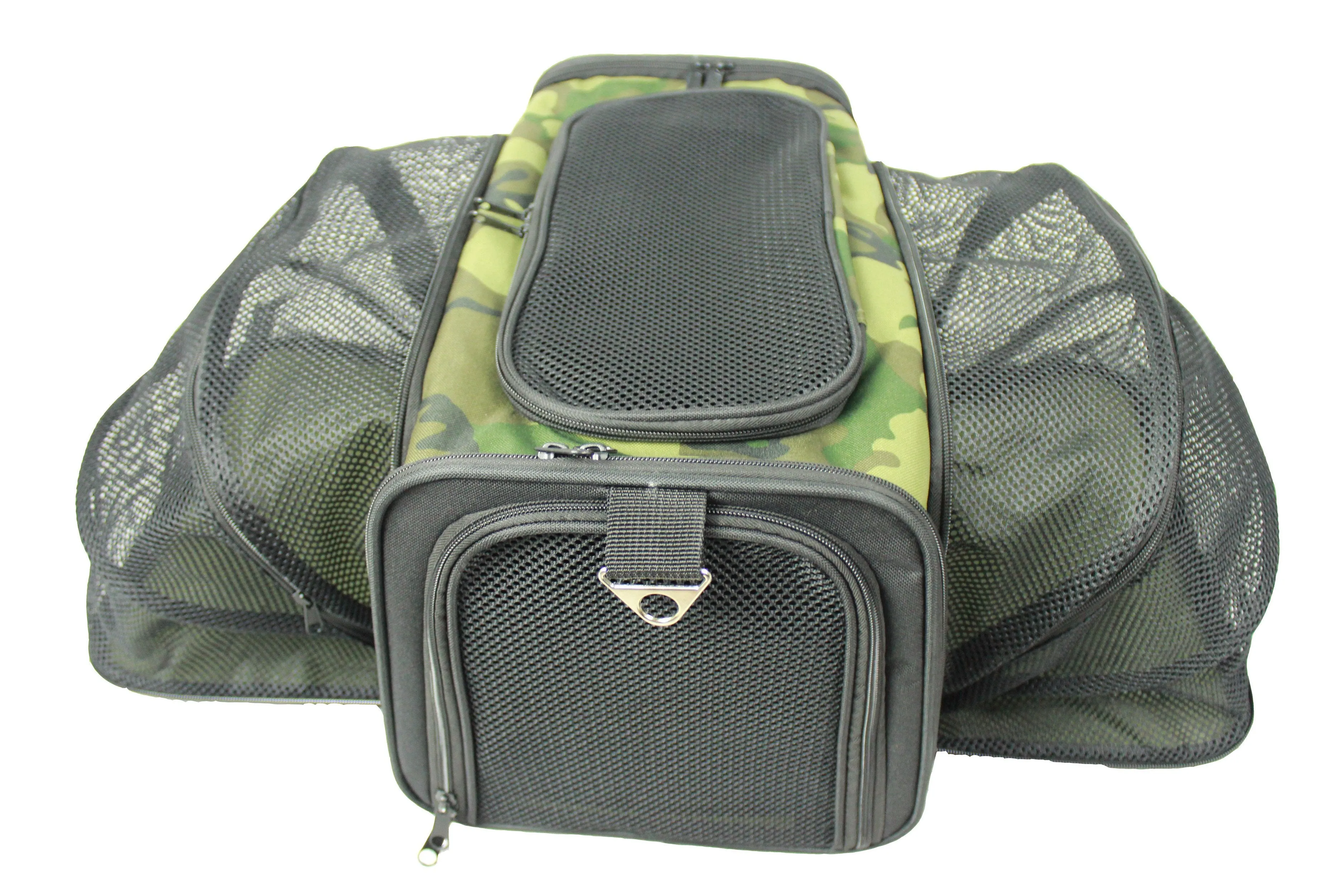 Pet Life Roomeo Folding Collapsible Airline Approved Pet Dog Carrier Crate: Color Blue