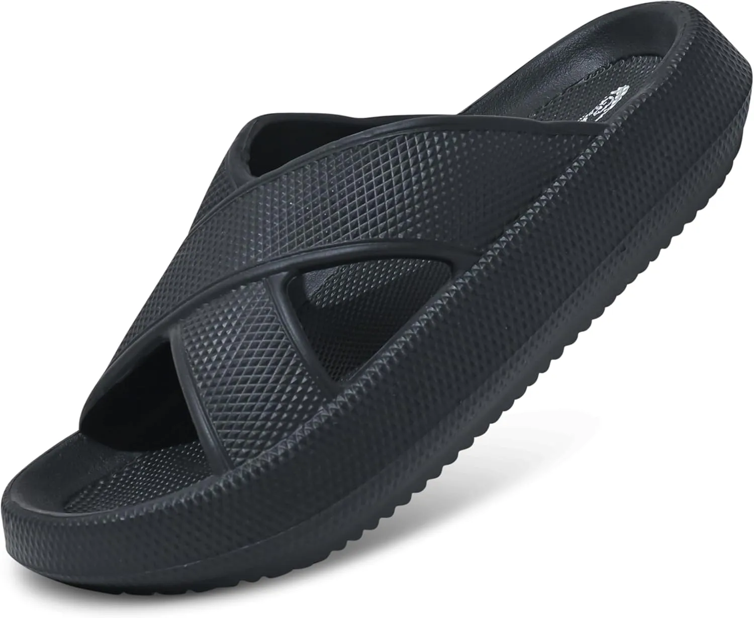 Pillow Slippers for Women and Men - Anti-Slip, Breathable House Shoes with Cross Strap Design, Cushioned Thick Sole for Ultimate Comfort and Versatility