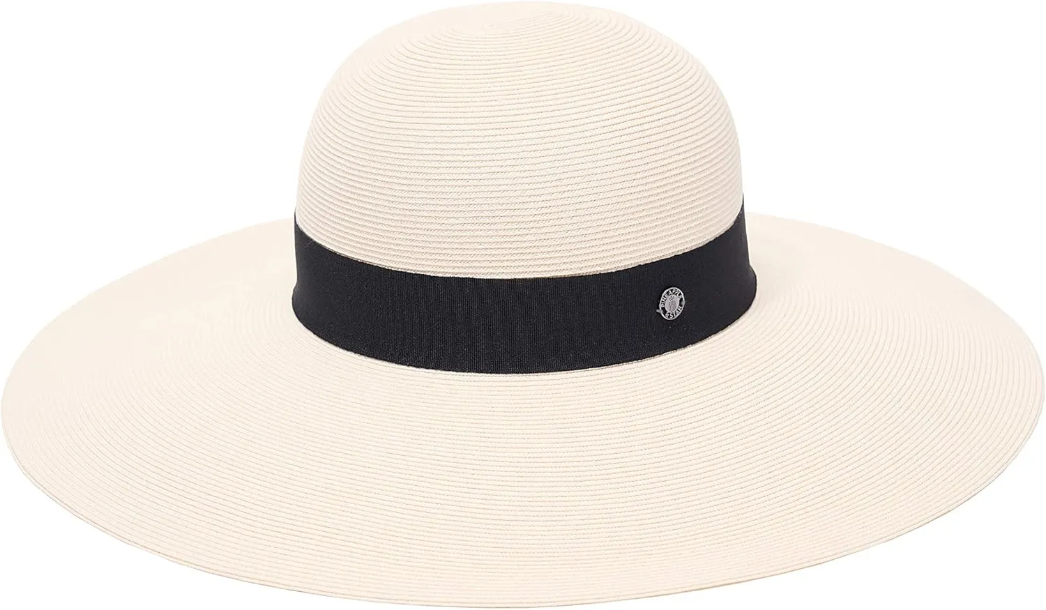 Pineapple&Star Jeune Wide Brim Sun Straw Beach Hat Fine Braid UPF50  for Women
