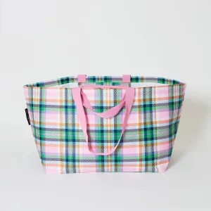Plaid Oversized Tote